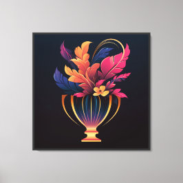 NEO VASE #2 LEINWANDDRUCK