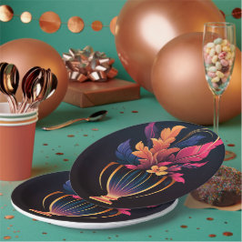 NEO VASE #2 Papierplatte Pappteller