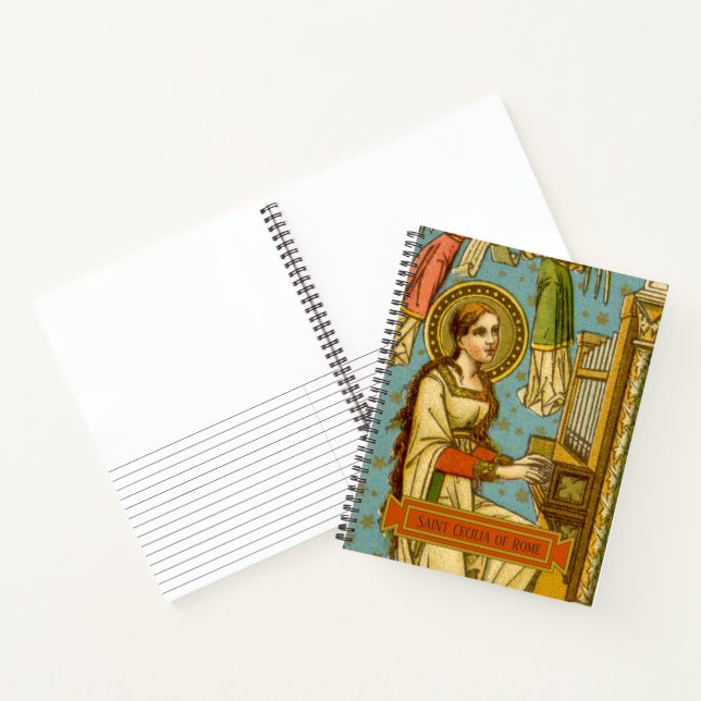 NeoGothic St. Cecilia of Rome (Einzelheiten; BNG 0 Notizbuch (Innenseite)