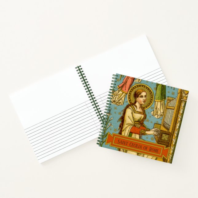 NeoGothic St. Cecilia of Rome (Einzelheiten; BNG 0 Notizbuch (Innenseite)