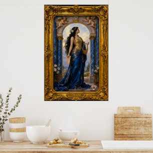 Neoklassische Pracht Muse Erato Calliopeia Poster