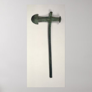 Neolithische Axt, 2000-1800 BC Poster