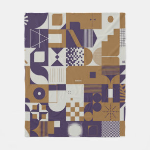 Neomodern Ästhetik des Brutalismus-Design-Poster c Fleecedecke