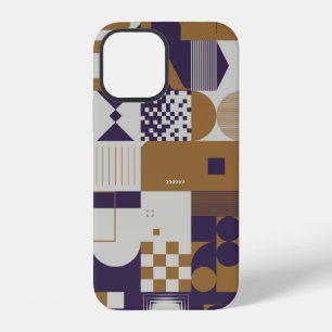 Neomodern Ästhetik des Brutalismus-Design-Poster c iPhone 12 Hülle