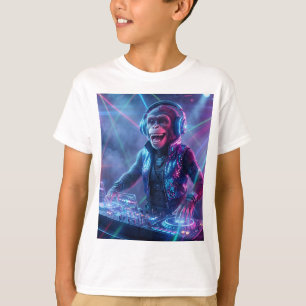 Neon-3D-Musikvideo-Rendering T-Shirt