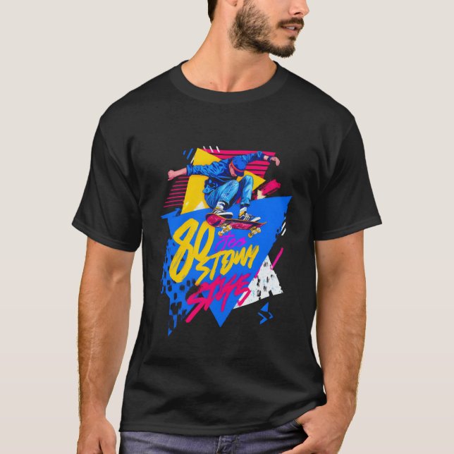 Neon 80s Skate Odyssey vintage T-Shirt (Vorderseite)