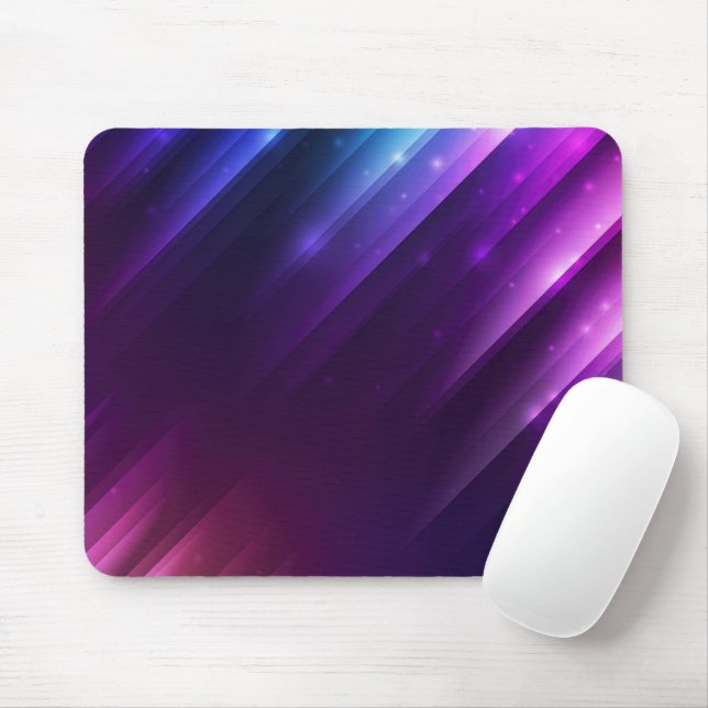 Neon Abstrakt Angle Design Mousepad (Mit Mouse)