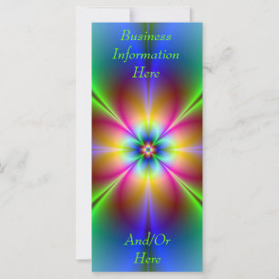 Neon Abstrakt Daisy 2012 Calendar Lesezeichen Rack