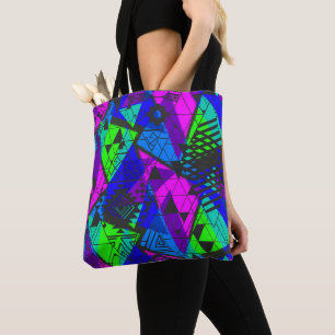 Neon abstrakt . tasche