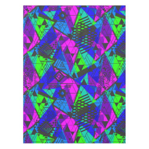 Neon abstrakt . tischdecke