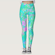 Neon Acid Exotic Tropical Fest Muster