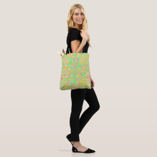Neon Acid Trip Marmor  Tasche