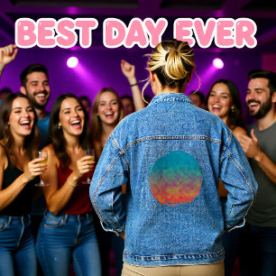 Neon Afterlight Jeansjacke