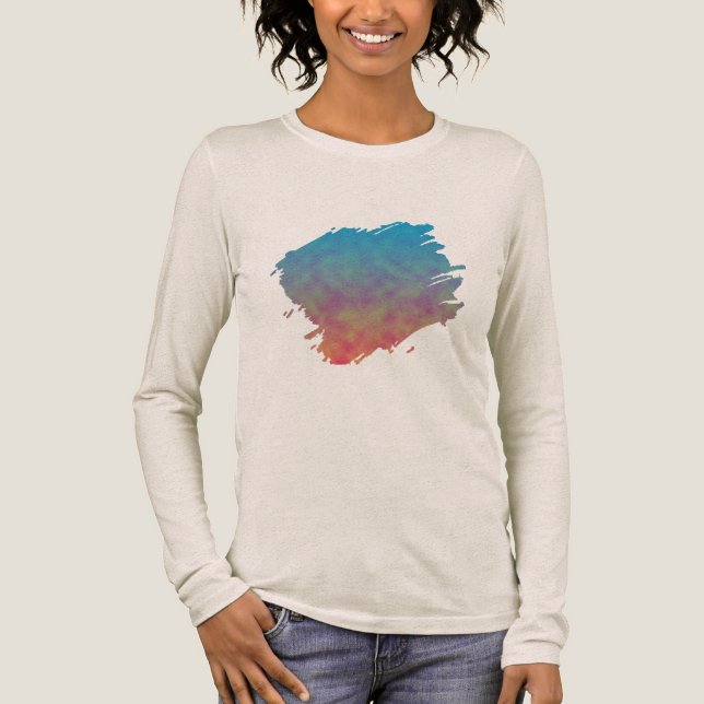 Neon Afterlight Tri-Blend Shirt (Vorderseite)