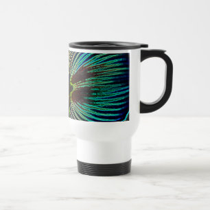 Neon Amaryllis Reisebecher