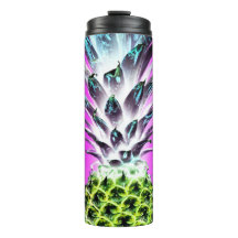 Neon Ananas farbenfrohe tropische Früchte Hawaii