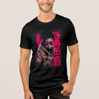 Neon Anarchie: Cyber-Punk Streetwear für die Masse Tri-Blend Shirt