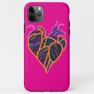 Neon Anatomic Heart Hoodie Botanisch-künstlerisc Case-Mate iPhone Hülle