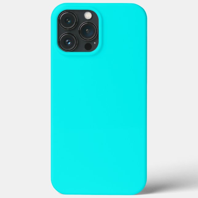 Neon Aqua Case-Mate iPhone Hülle (Rückseite)