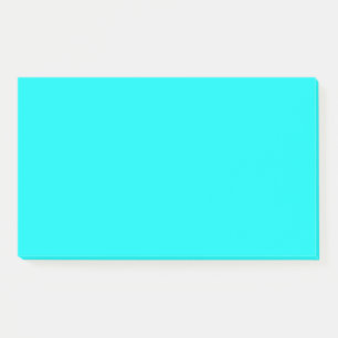 Neon Aqua Post-it Klebezettel