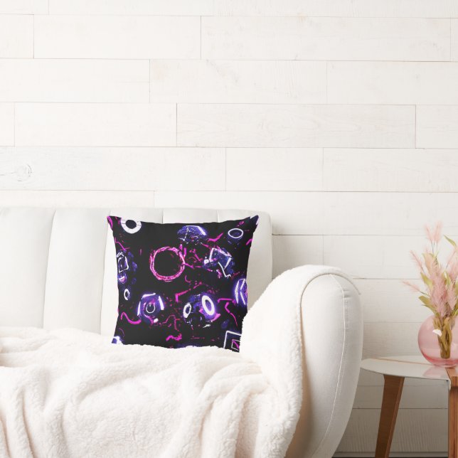 Neon Art Design. Jetzt kaufen Kissen (Liege)