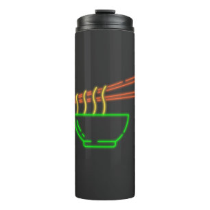 Neon-Asiatische Nudel-Schale  Thermosbecher