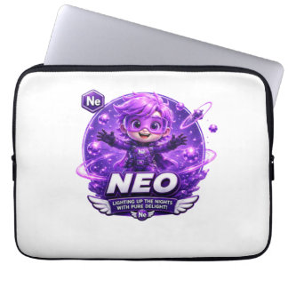 Neon ATOMIVRA Laptopschutzhülle