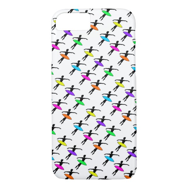 Neon Ballerina Ballett Tutu Tanzvortrag Case-Mate iPhone Hülle (Rückseite)