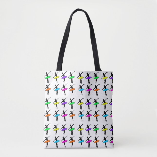 Neon Ballerinas Ballet Tanzlehrer Tanztasche Tasche (Vorderseite)