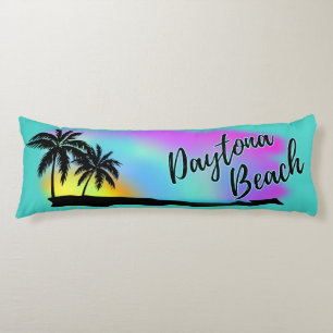 Neon Beach Skies am Strand von Daytona Seitenschläferkissen