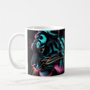 NEON BEAST DANS LA MUG DE CAFÉ DE DESIGN TIGER FON