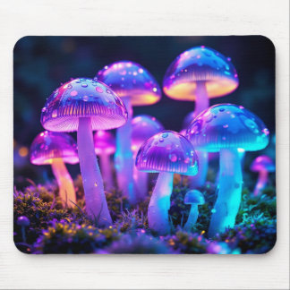 Neon Biolumineszenz Pilz-Maus-Pad für den Schreibt Mousepad