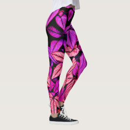 Neon Blätter Wonders Leggings