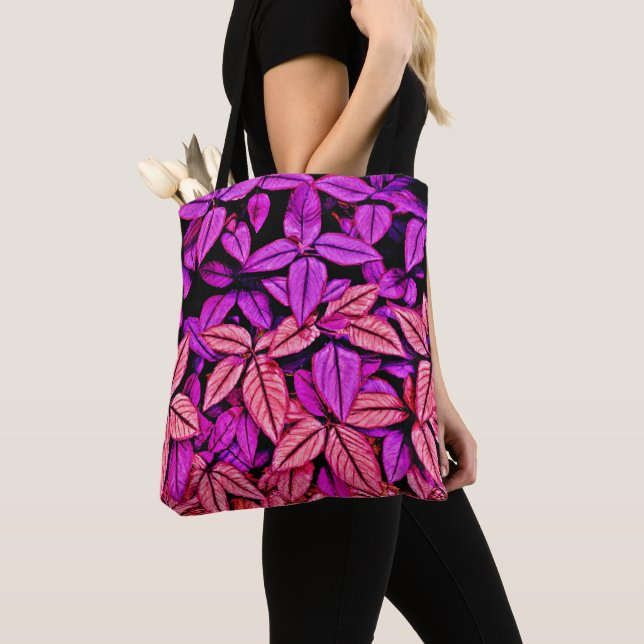 Neon Blätter Wonders Tasche (Von Nahem)
