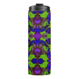Neon Bloomstorm Thermosbecher