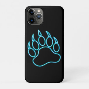 Neon Blue Bar Paw Case-Mate iPhone Hülle