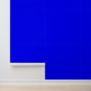 Neon Blue Solid Color Tapete