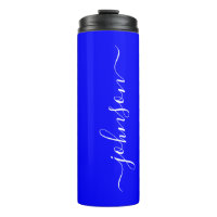 Neon Blue Solid Color