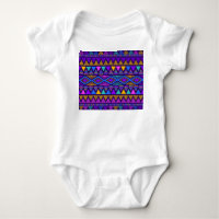 Neon Blue: Tribal Navajo Muster
