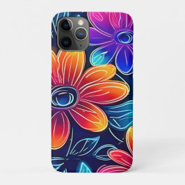 Neon Blume Bloom Bright Case-Mate iPhone Hülle