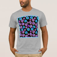 Neon Blume Patterns Artwork. Jetzt kaufen