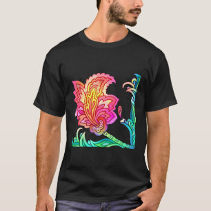 Neon Blume T-Shirt