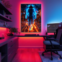 Neon Bounty Hunter - Cyber-Western-Gesetzwidrigkei