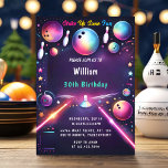 Neon Boy Kids Team Event Bowling 30. Geburtstag Einladung<br><div class="desc">Mit unserem "Neon Boy Kids Team Event Bowling 30th Birthday Invitation" beleuchten wir die Spuren! Dieses lebhafte Design mit seinen Neonfarben und den spielerischen Bowling-Elementen ist perfekt für eine fröhliche und lebhafte 30. Geburtstagsfeier geeignet und gibt den Ton für ein aufregendes Party in der Bowling-Allee. Ob Teamevent oder Familienveranstaltung -...</div>