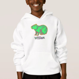 Neon Capybara Hoodie