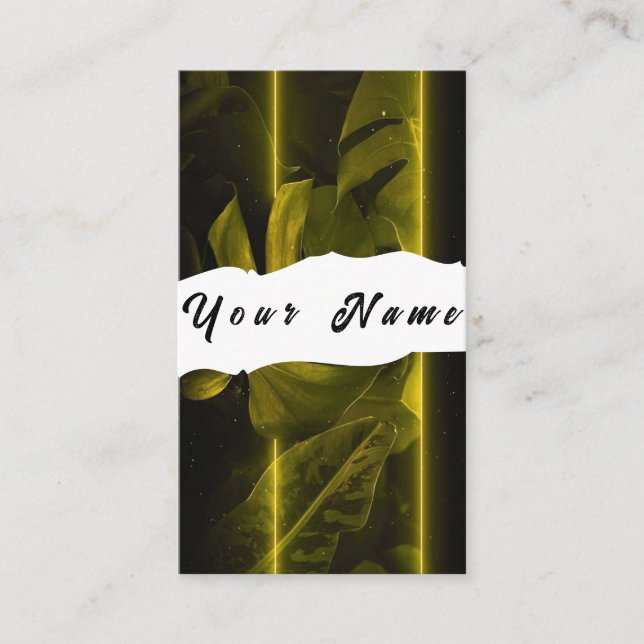 Neon Carte de visite (Devant)