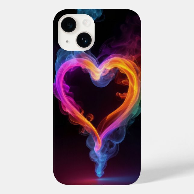 Neon Case-Mate iPhone 14 Hülle (Rückseite)