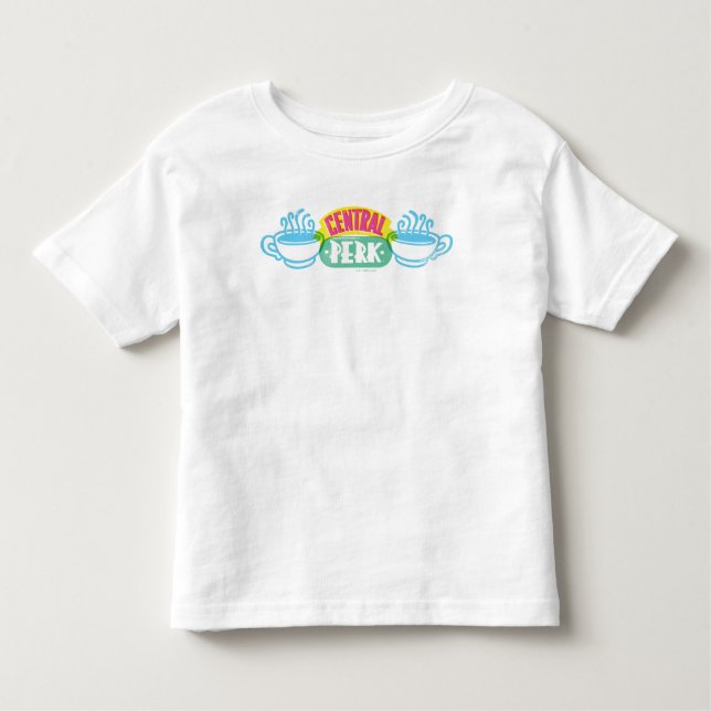 Neon Central Perk Logo Kleinkind T-shirt (Vorderseite)