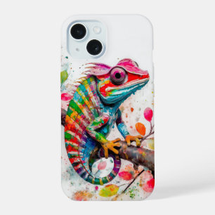 Neon Charlie Caméléon, Collage de la Forêt Tropica
