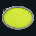 Neon Chartreuse Solid Color | Classic Ovale Gürtelschnalle<br><div class="desc">Neon Chartreuse - Die zeitlose Faszination des Solid Color Design: Eine faszinierende Mischung aus klassischer Form und eleganter Einfachheit. Dieses Design ist eine Feier des Powers und der Schönheit in einem Single, markante Farbe gefunden. Die solide Farbgestaltung zeichnet sich durch ihre raffinierte Eleganz aus und macht sie zu einem idealen...</div>